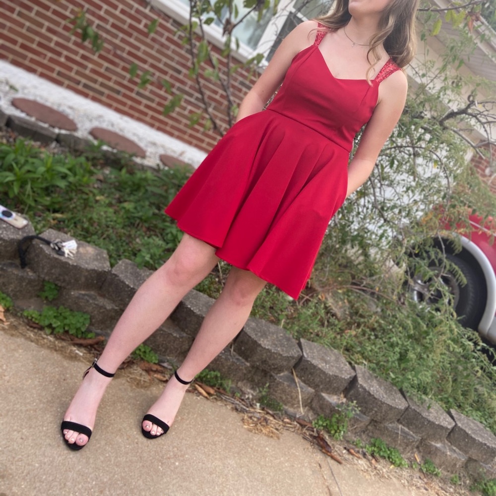 Red Homecoming Dress